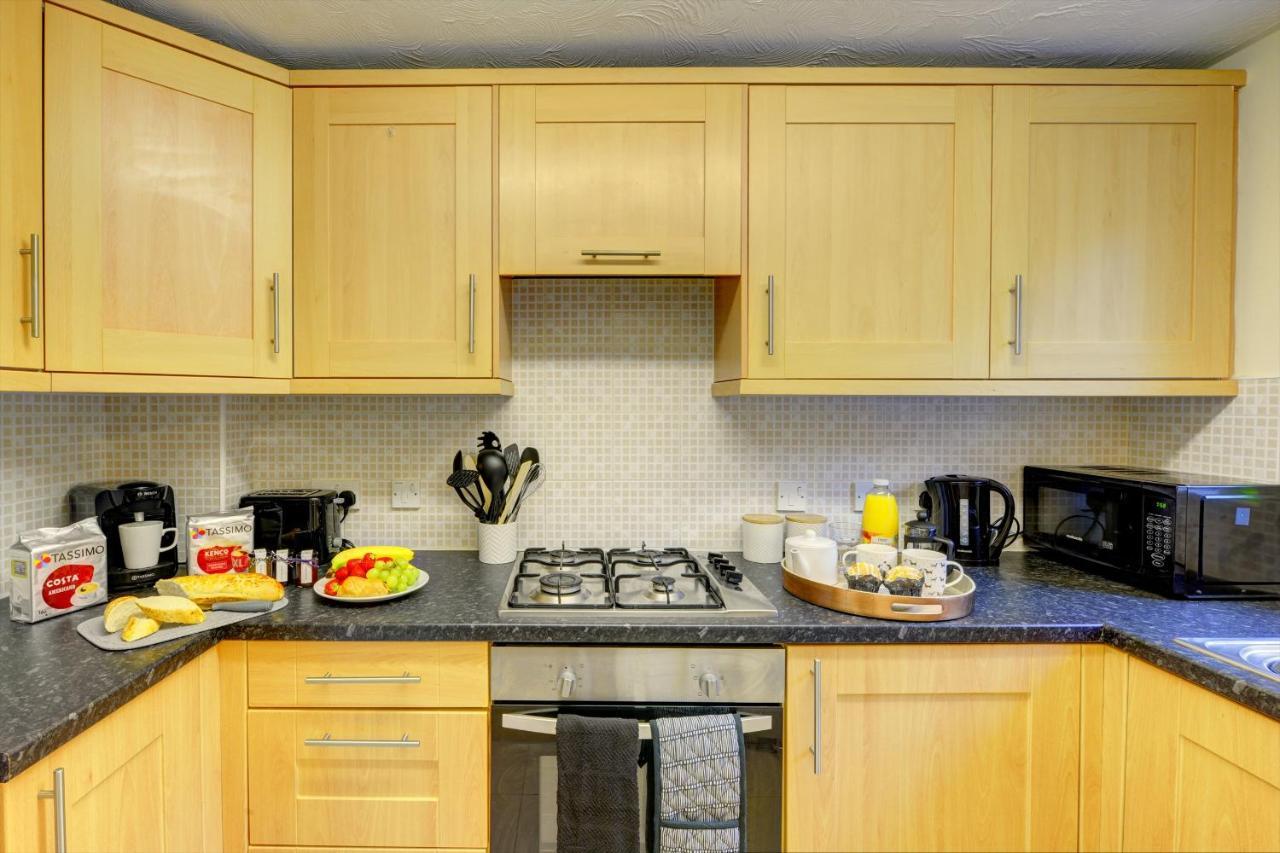 Modern 2 Bed House Sleeps 6 Southam Town Centre - Inspire Homes Ltd Exteriér fotografie